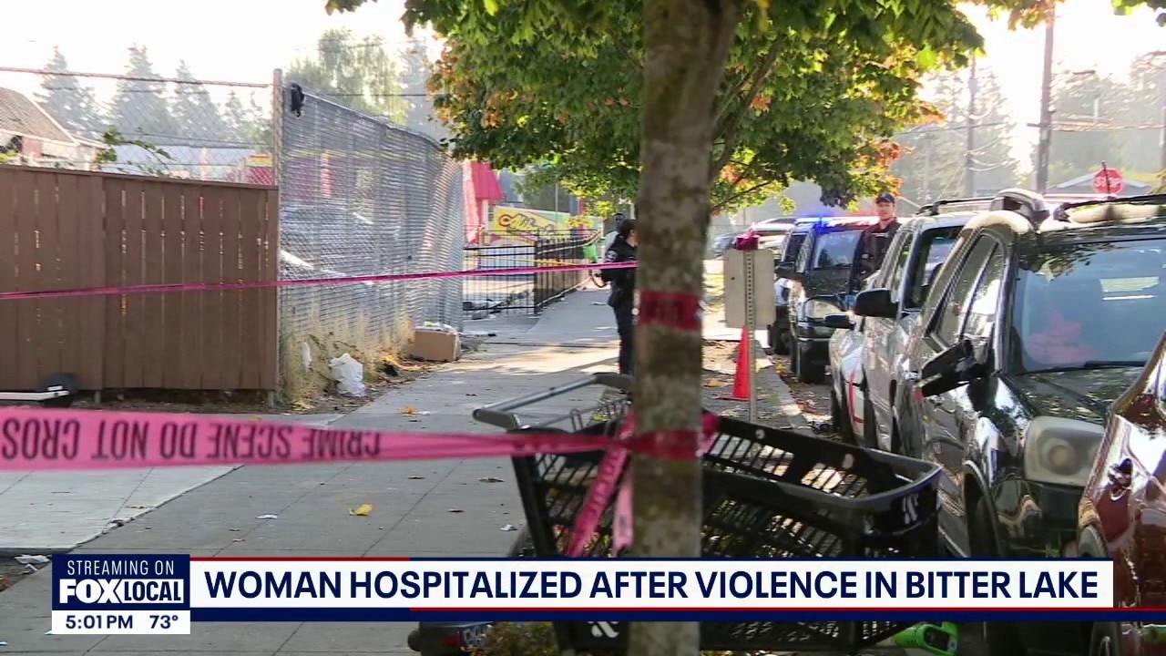 Woman hospitalized after violence in Bitter Lake