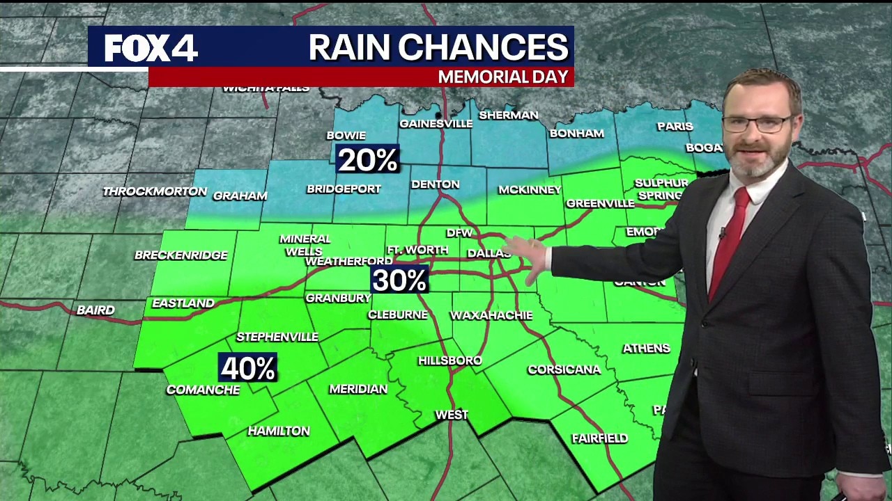 Dallas weather: May 24 overnight forecast