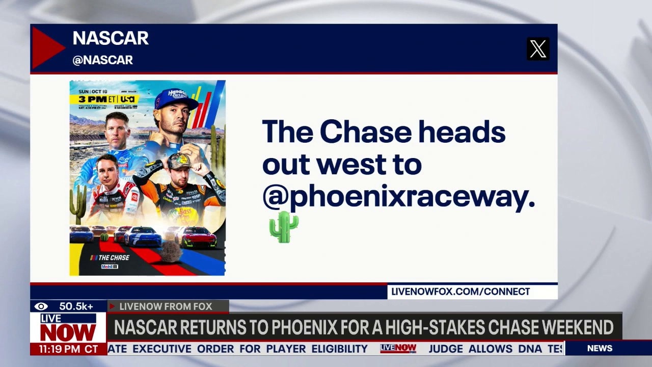 NASCAR returns to Phoenix for high-stakes Chase weekend