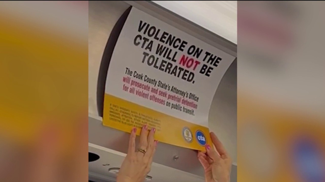 CTA crime: New campaign aims to deter violence on buses, trains