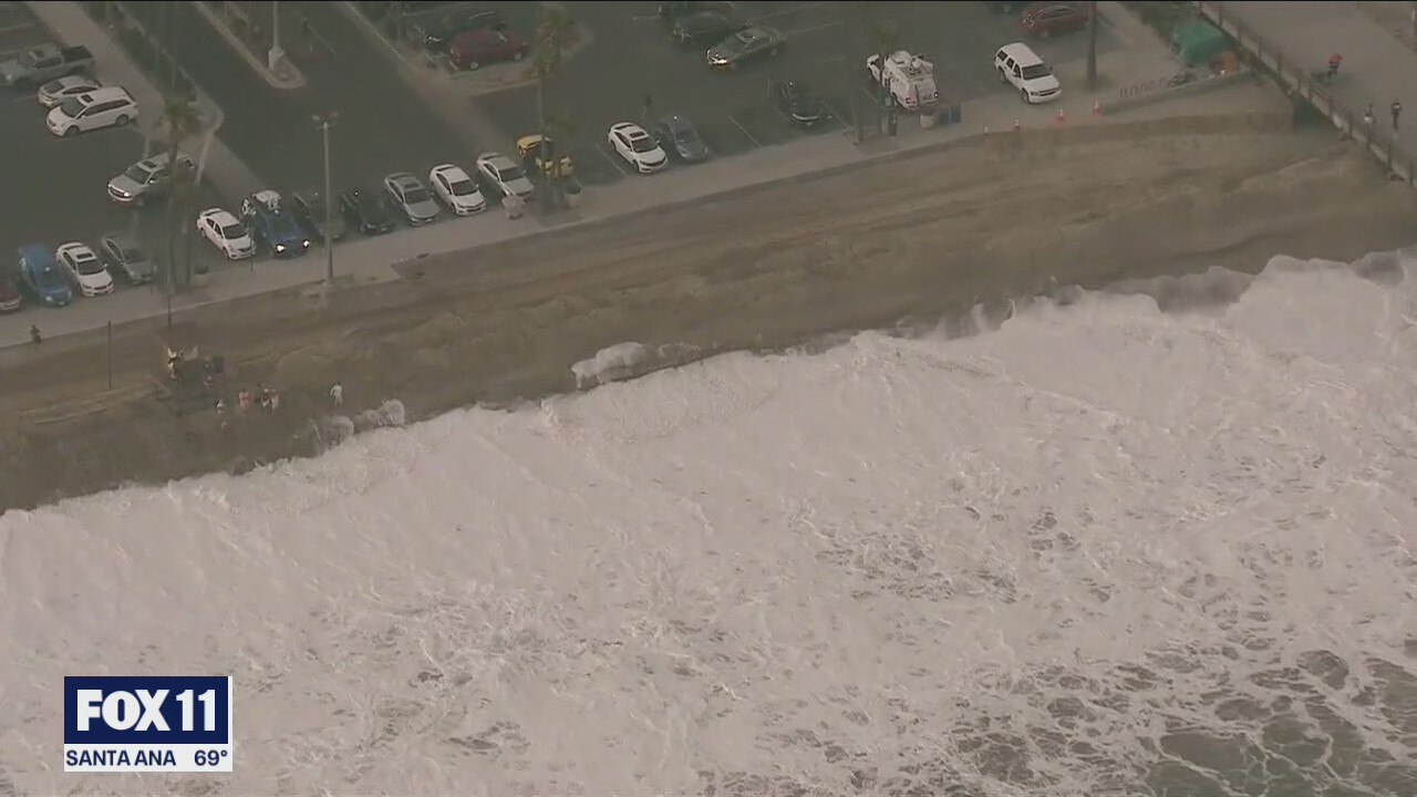 High tides could cause flooding, dangerous surf