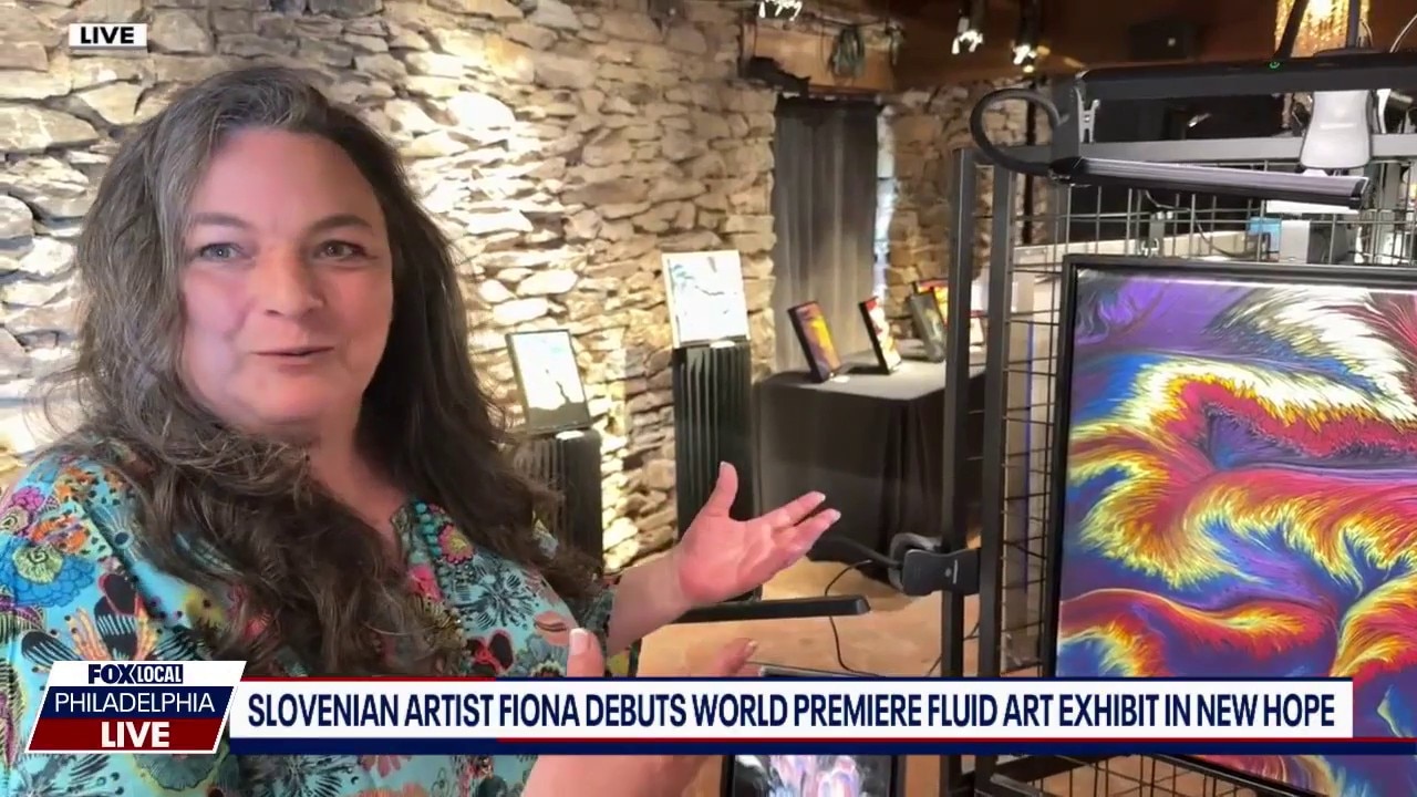 Slovenian Artist Fiona Debuts World Premiere Art Exhibit