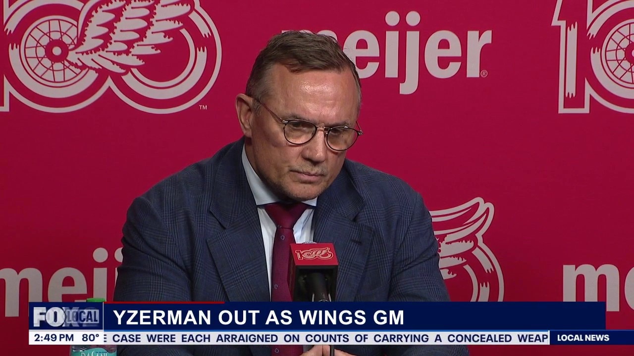 FOX 2 Sports Wrap: Yzerman out as Red Wings GM