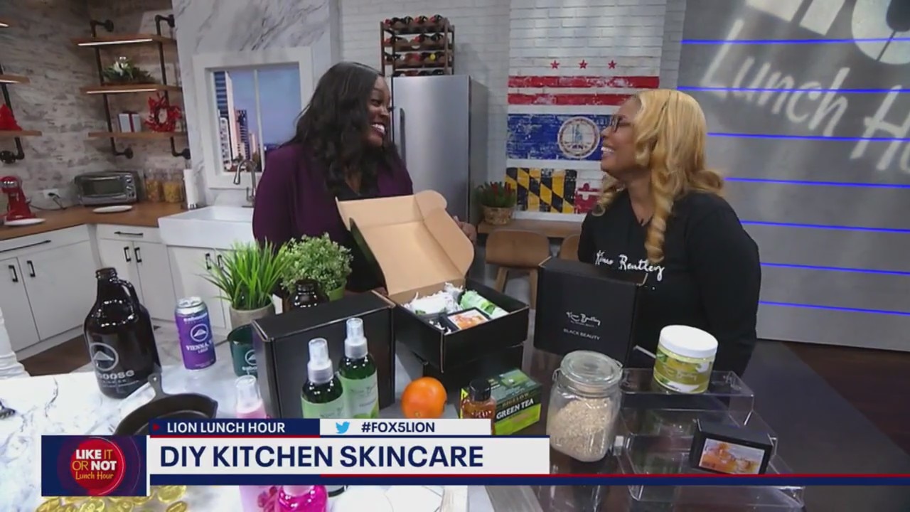 DIY kitchen skincare with Kimo Bentley
