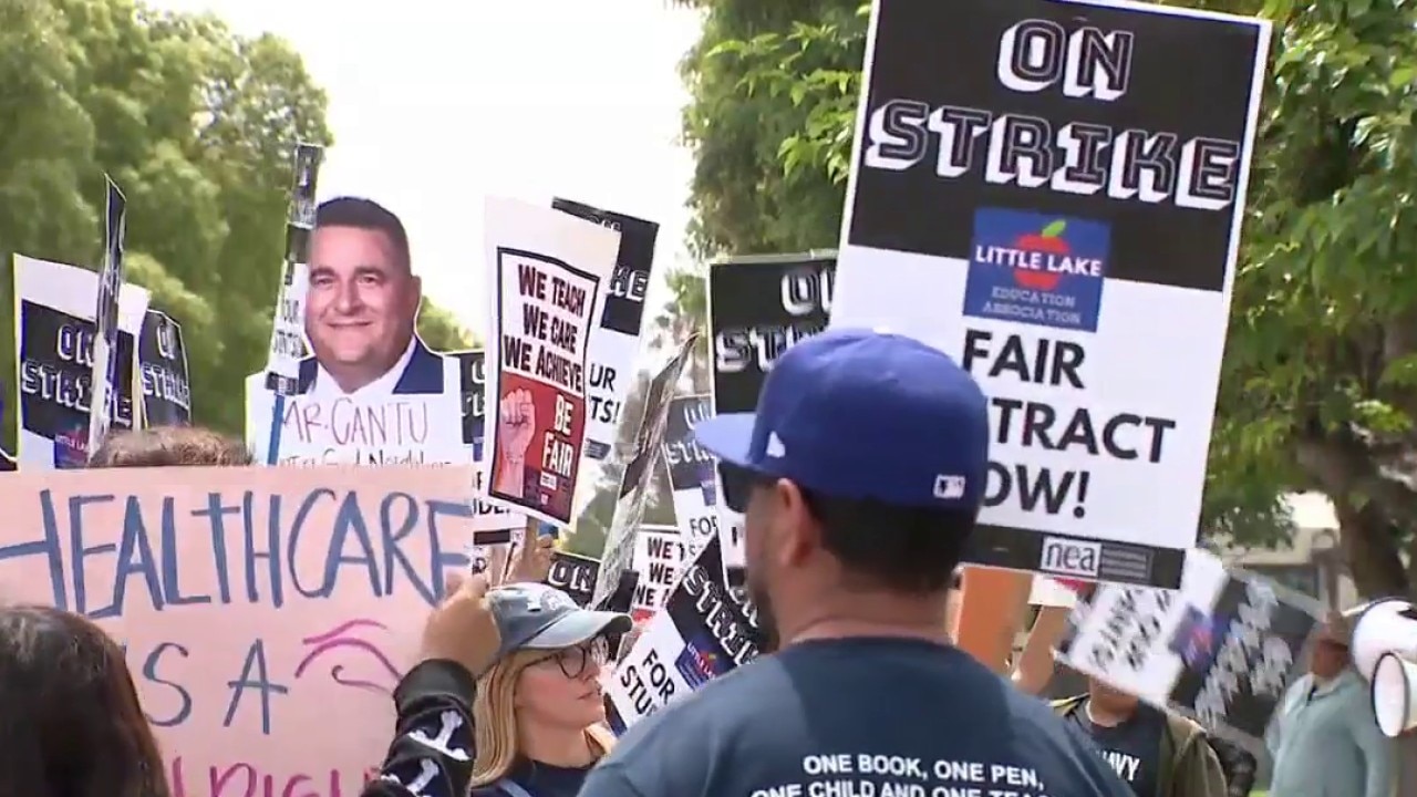 Teachers at Little Lake City schools go on a strike