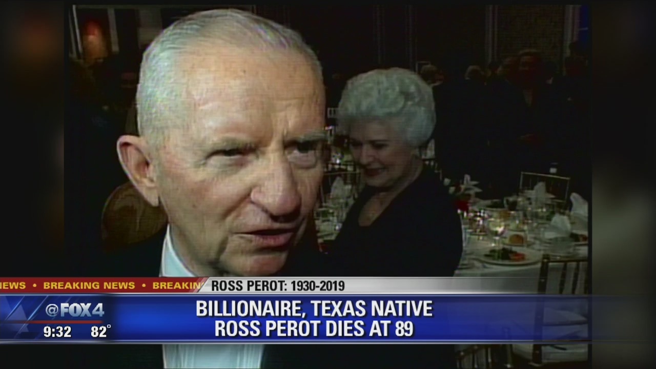 Billionaire, Texas native Ross Perot dies at 89
