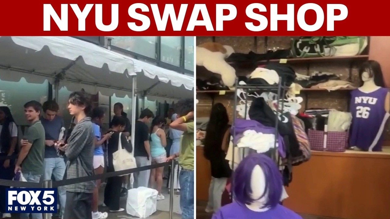 2nd year of NYU Swap Shop: Talking to students