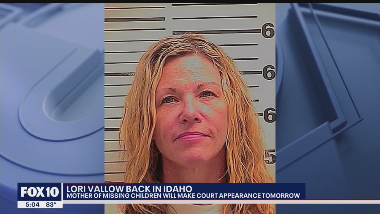 Lori Vallow back in Idaho to face felony charges of child abandonment