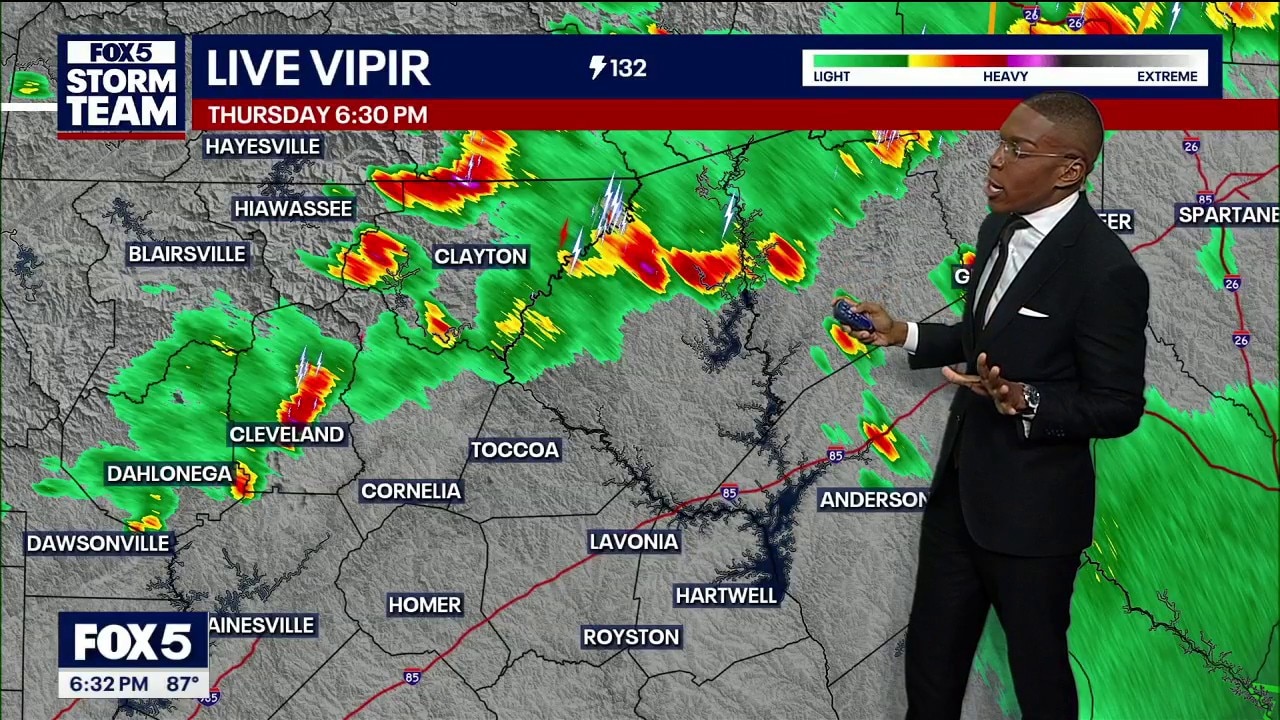 Thursday evening weather forecast 