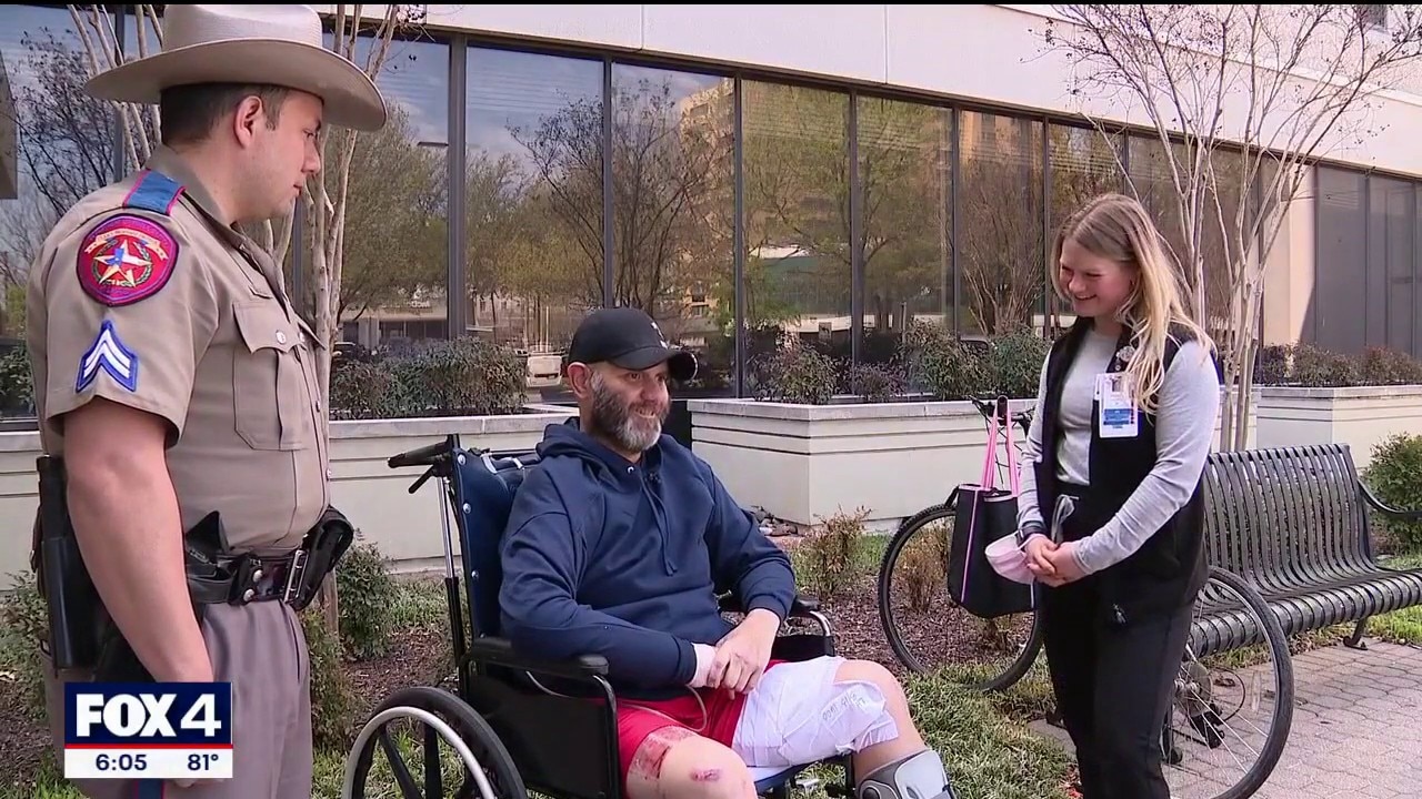 DPS trooper shares rehab journey with trauma patients
