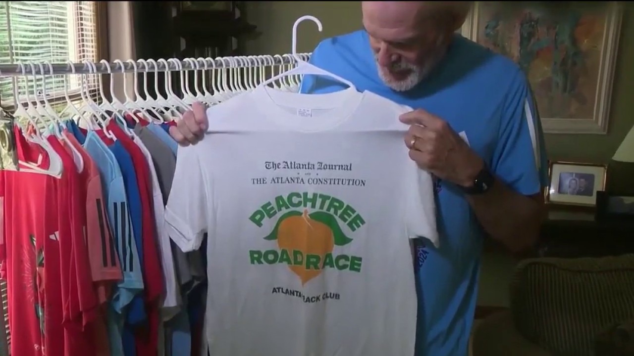 5 decades, 48 shirts: Zach Doppel's Peachtree Road Race legacy