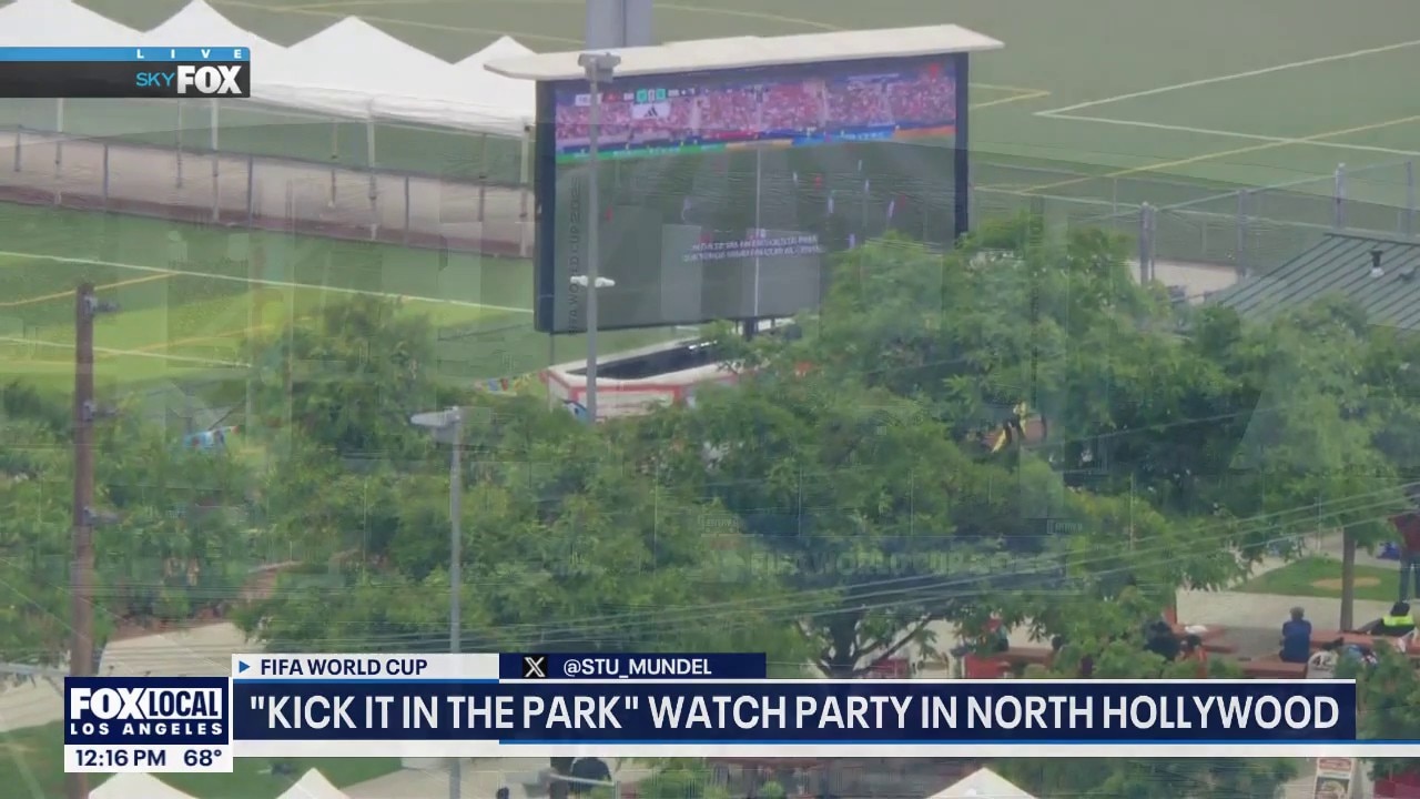 'Kick it in the Park' World Cup watch party in North Hollywood