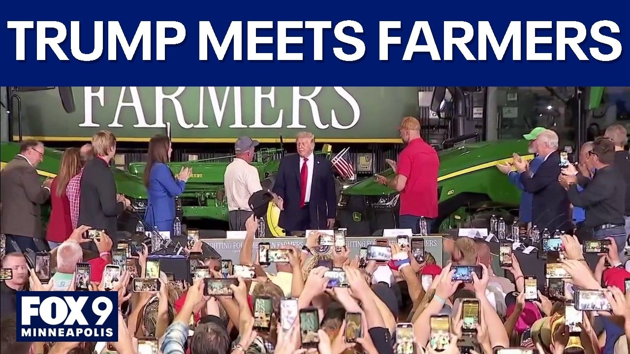 Trump appeals to farmers in Wisconsin