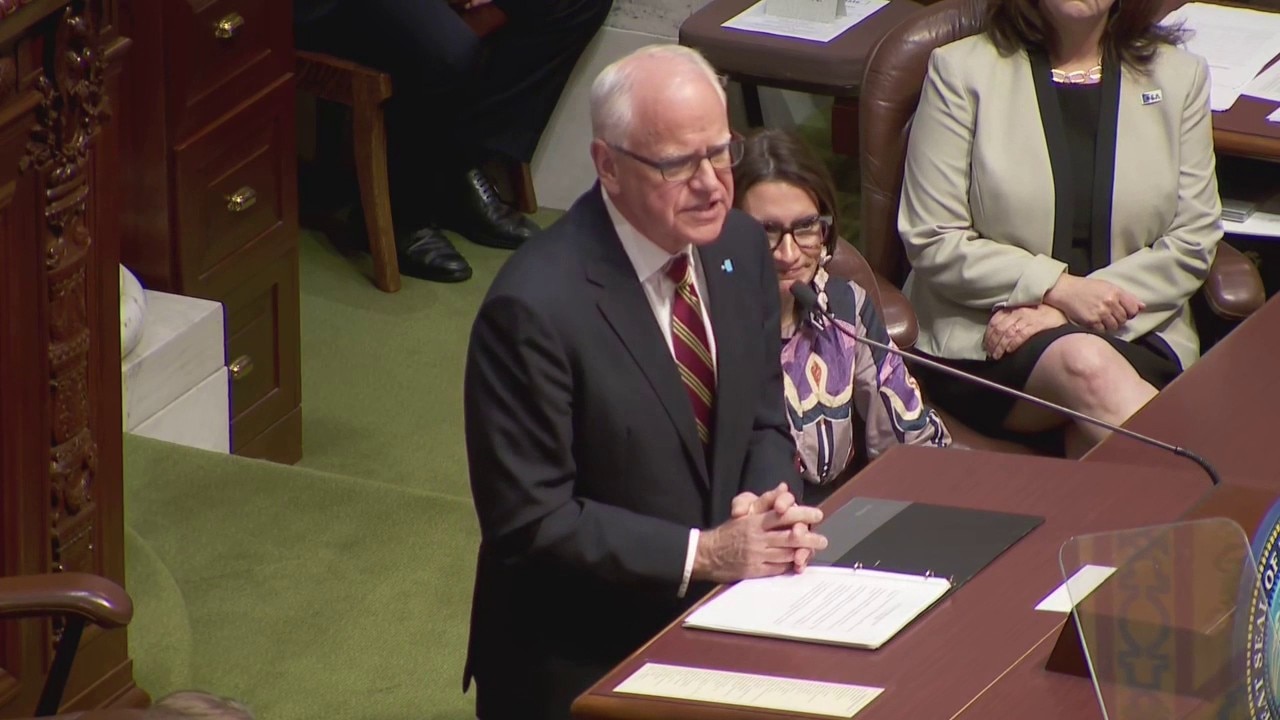 Walz proposes to cut statewide sales tax