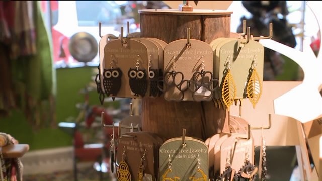 Chip shows off variety of items available at ReSource
