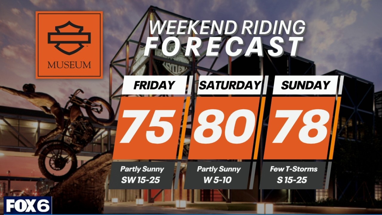 Weekend Riding Forecast for May15-17