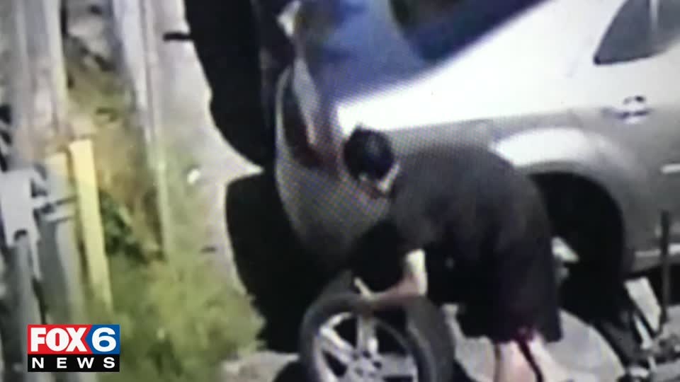 Tire theft
