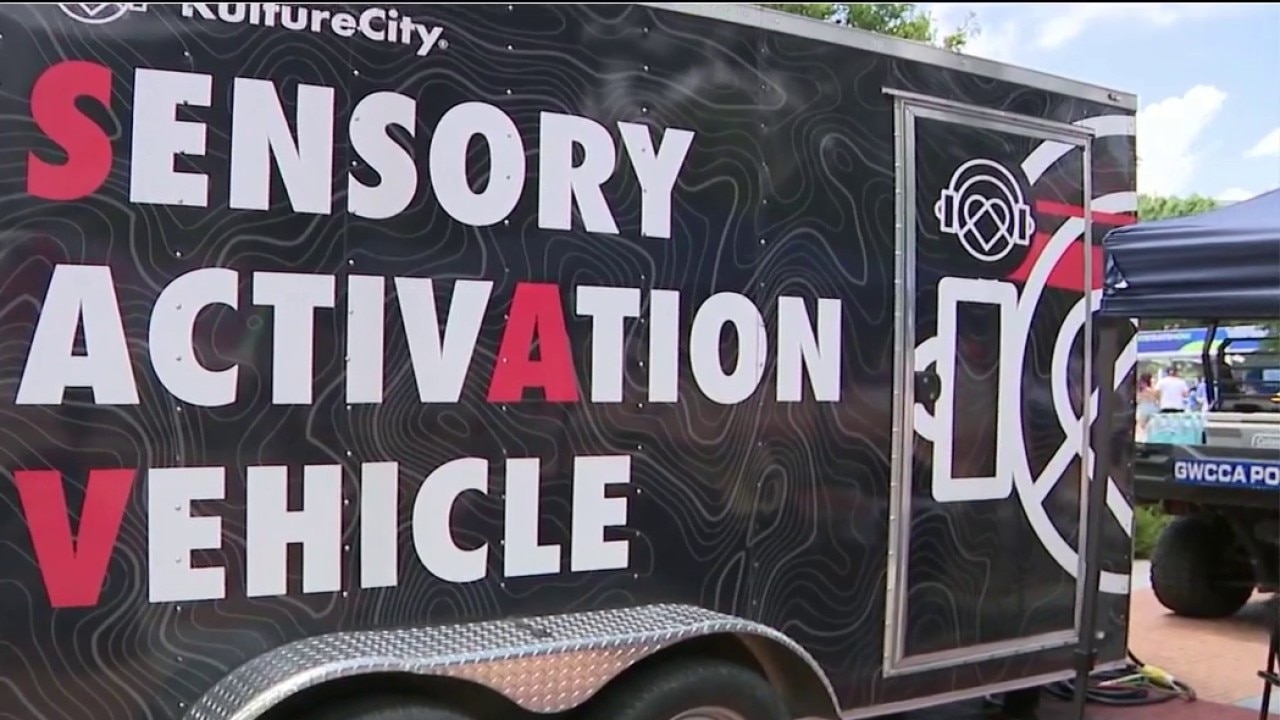 Sensory oasis helps handle massive FIFA crowds