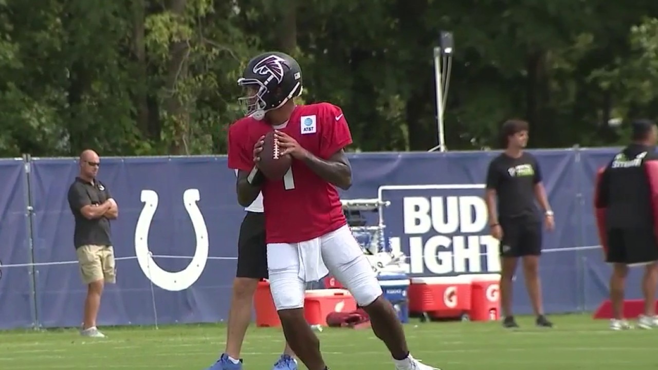 Colts host Falcons for joint practice ahead of game