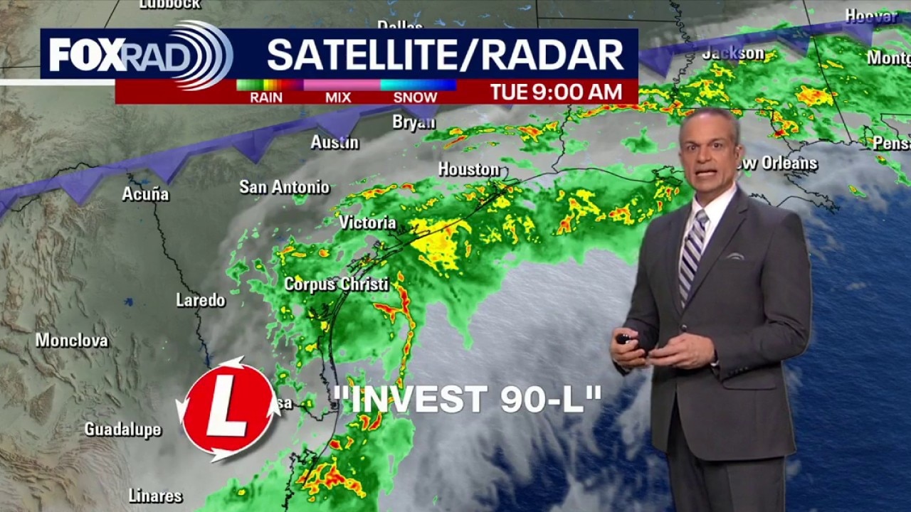 Watching 'Invest 90-L': Gulf disturbance keeps rain around