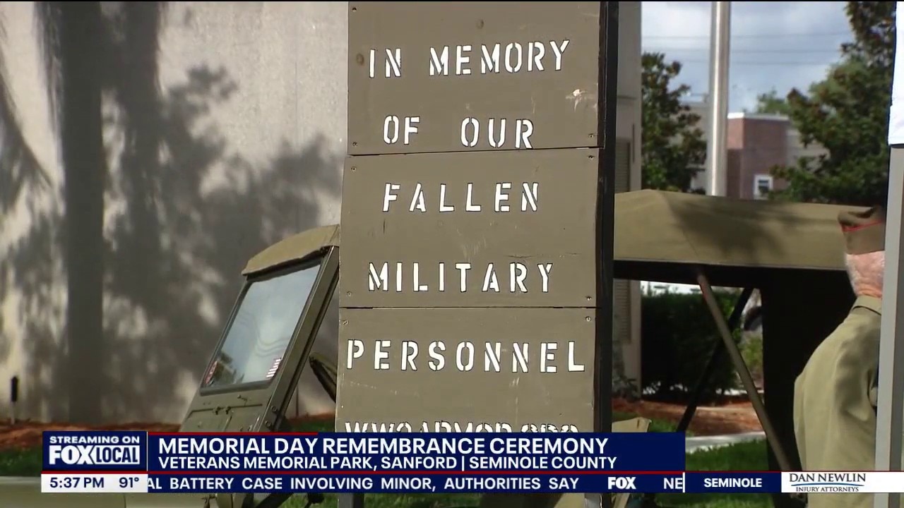 Memorial Day in Central Florida: Honoring, mourning those lost
