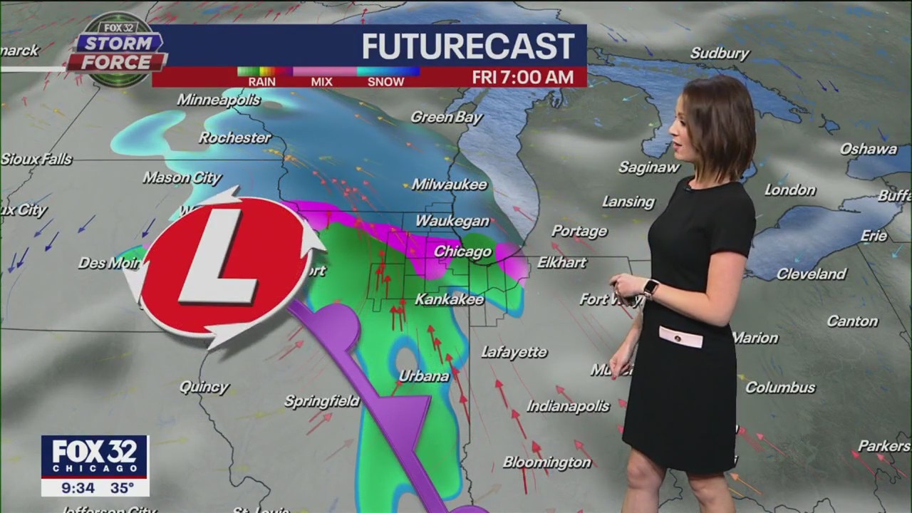 Chicago weather: Snow in the forecast