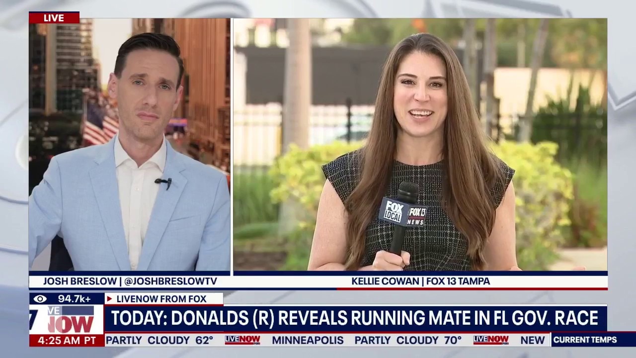 Byron Donalds to unveil running mate in Fl Gov. race