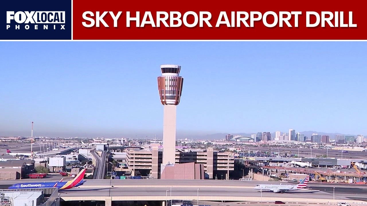 Sky Harbor emergency drill tests first responders