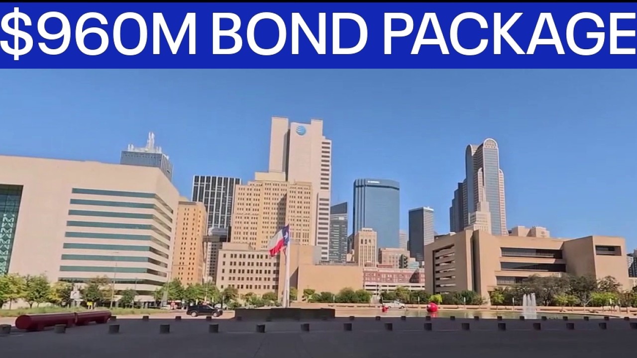 Dallas City Council considers putting $960M bond package on November ballot