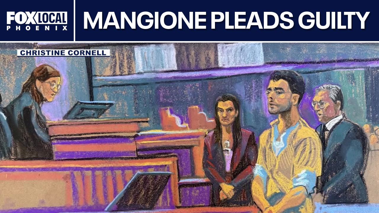 Luigi Mangione pleads guilty in CEO murder