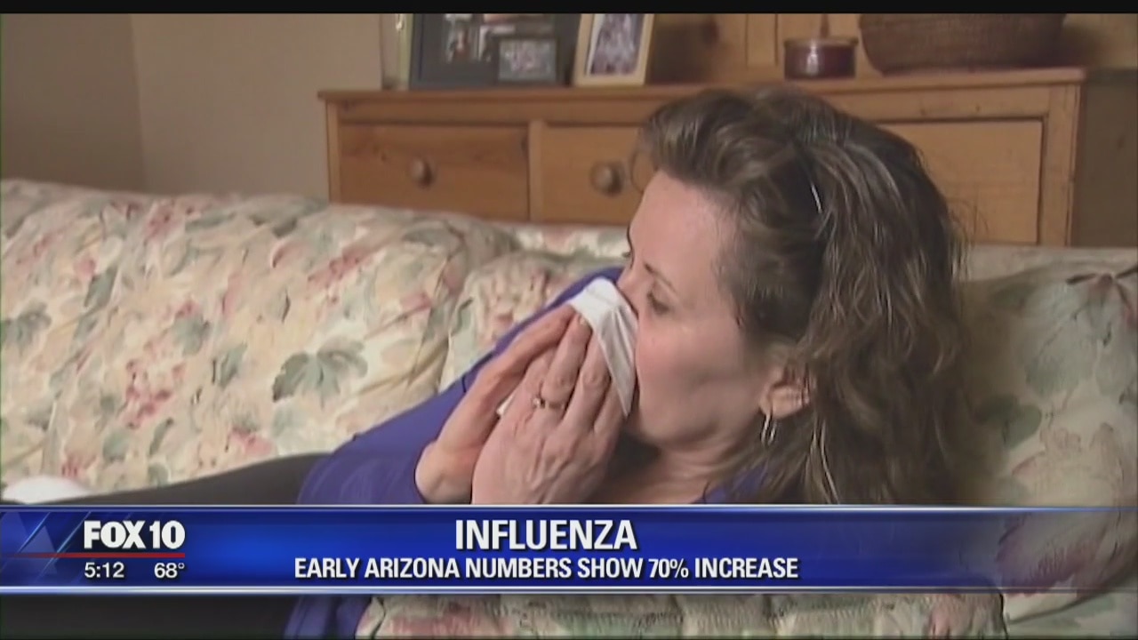 Cases of Flu on the rise in Arizona