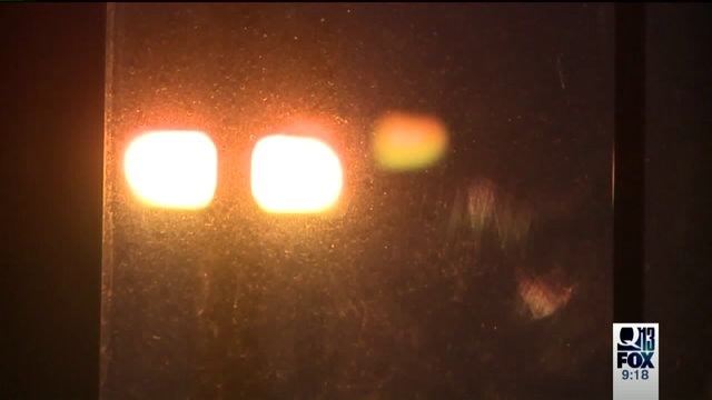 Homeowners says WSDOT put light pole next to his window