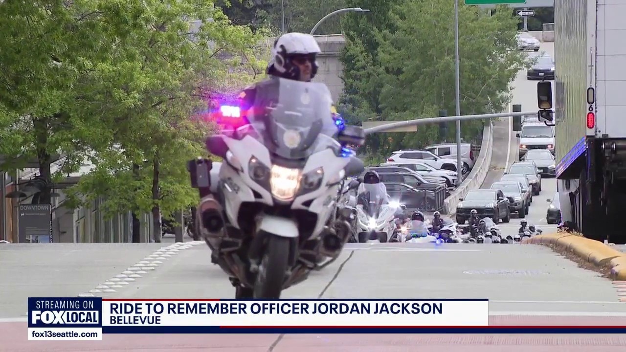 Motorcycle ride honors fallen Bellevue officer