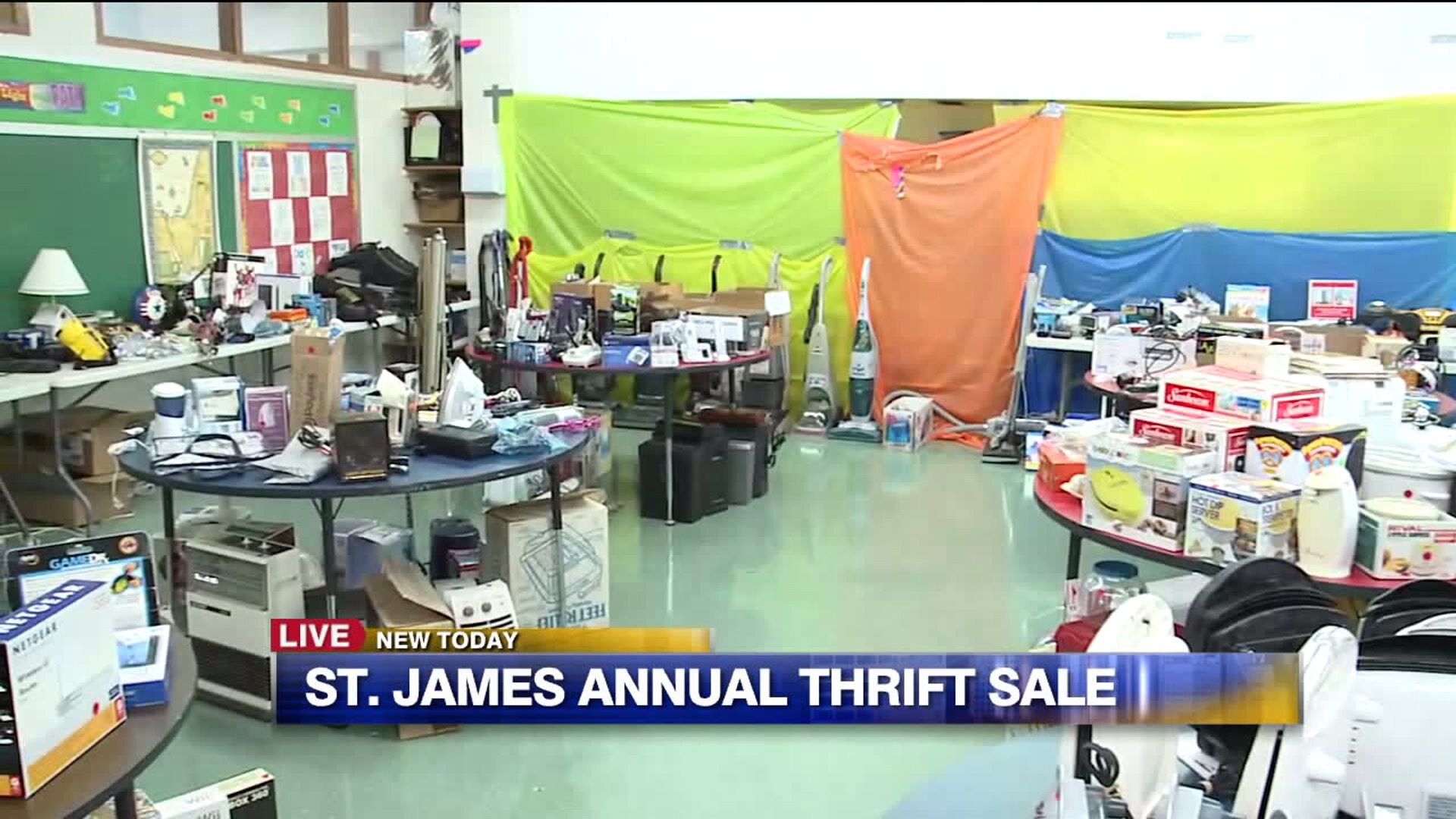 St. James annual thrift sale