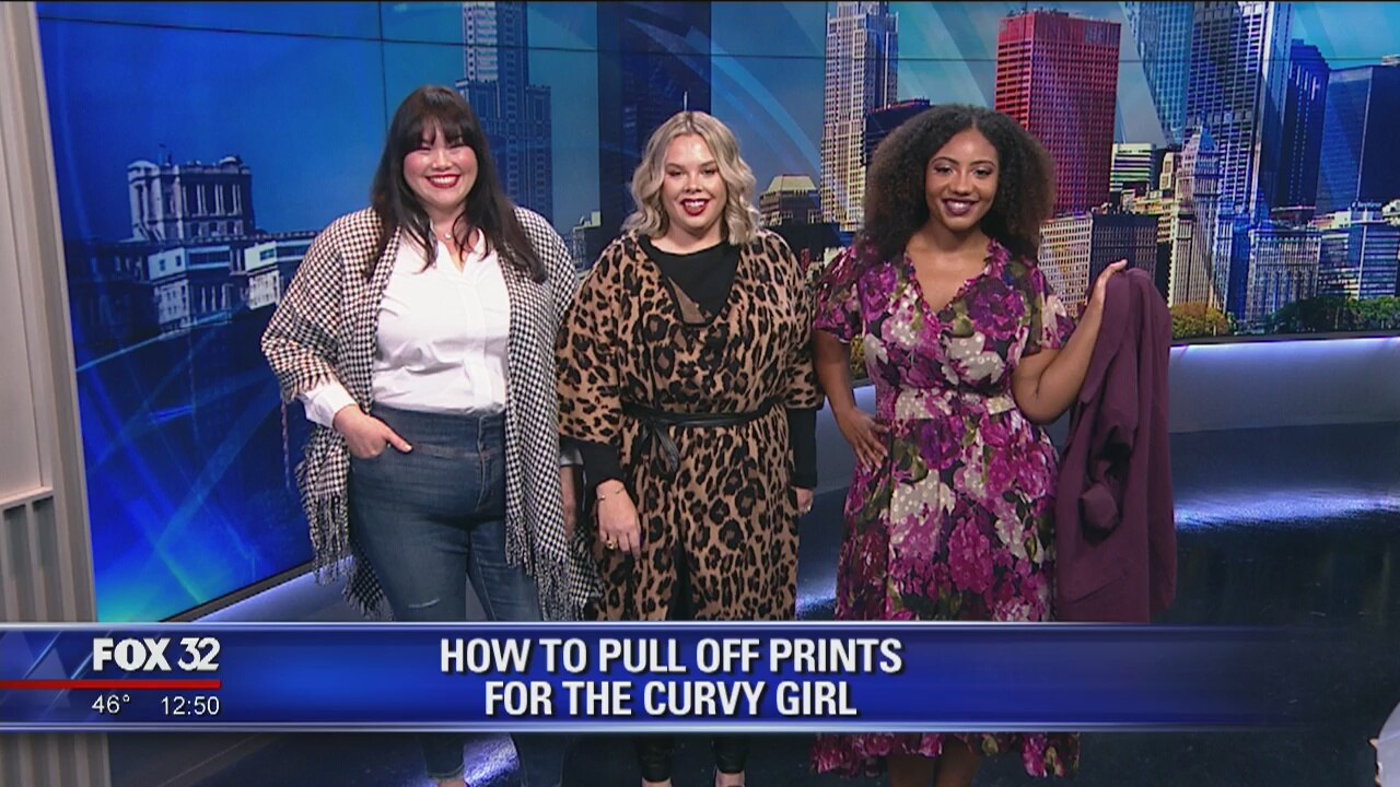How to pull off prints for the curvy girl