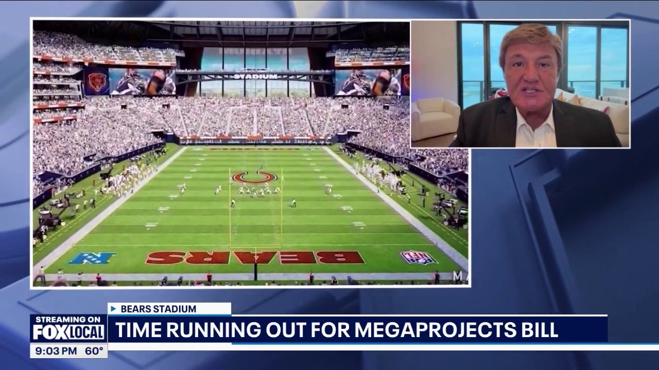 Time is running out for megaprojects bill that includes Bears stadium