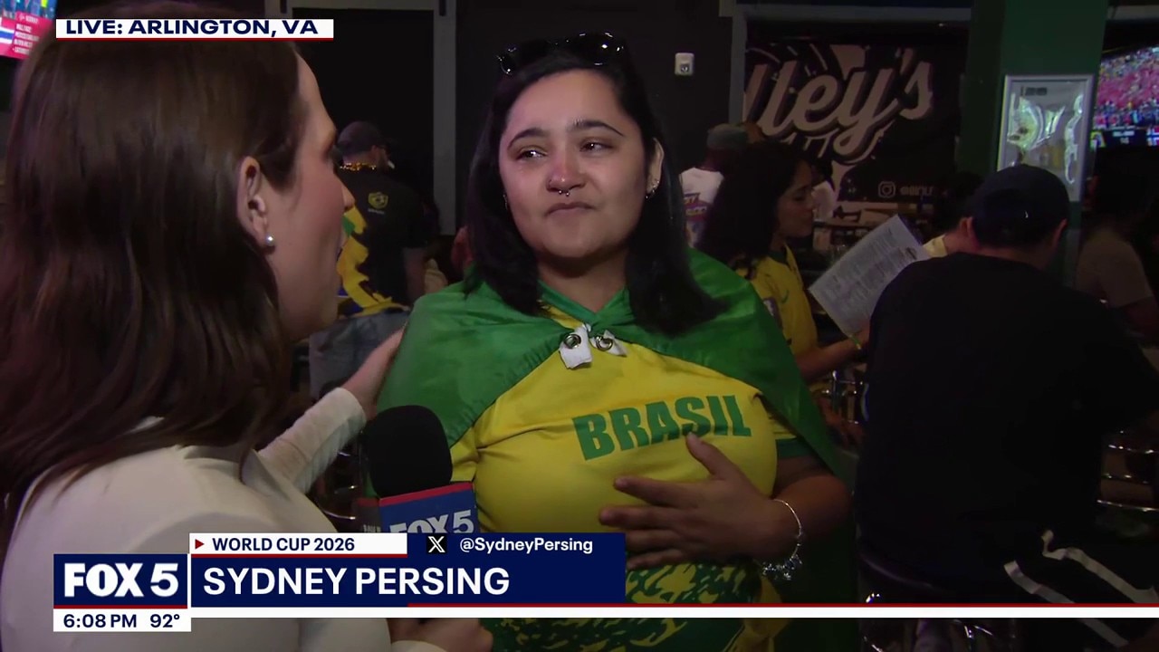 Celebrating World Cup at Dudley's in Arlington
