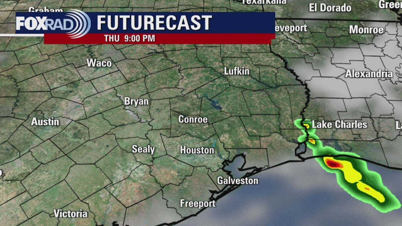 Wednesday Evening Weather Forecast