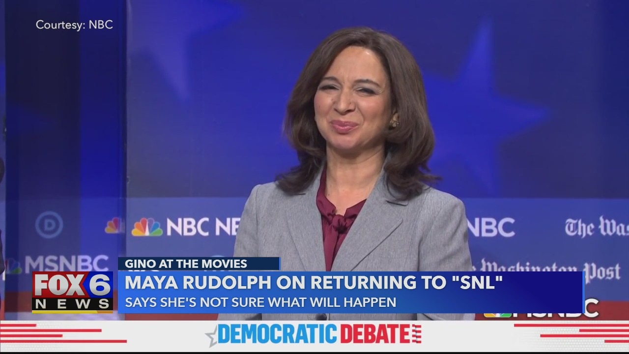 Maya Rudolph talks about returning to SNL to play VP nominee Kamala Harris