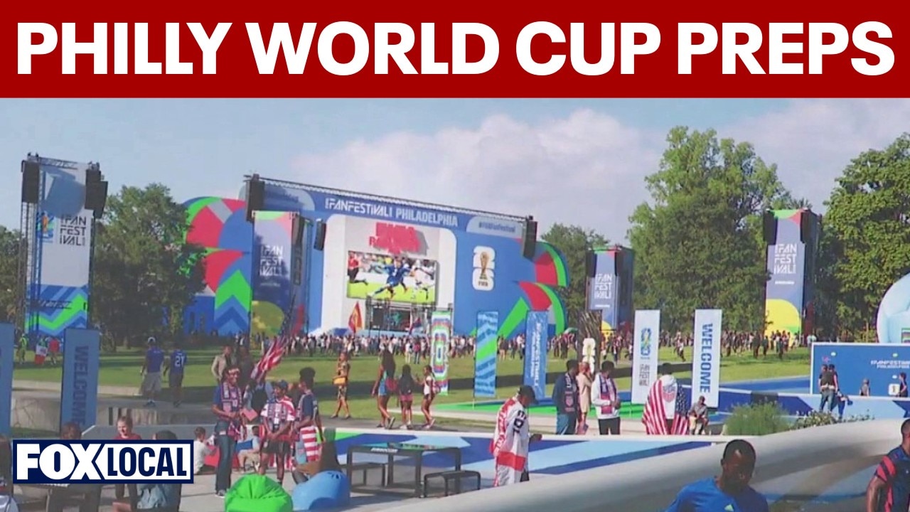Philadelphia gets ready to host FIFA World Cup