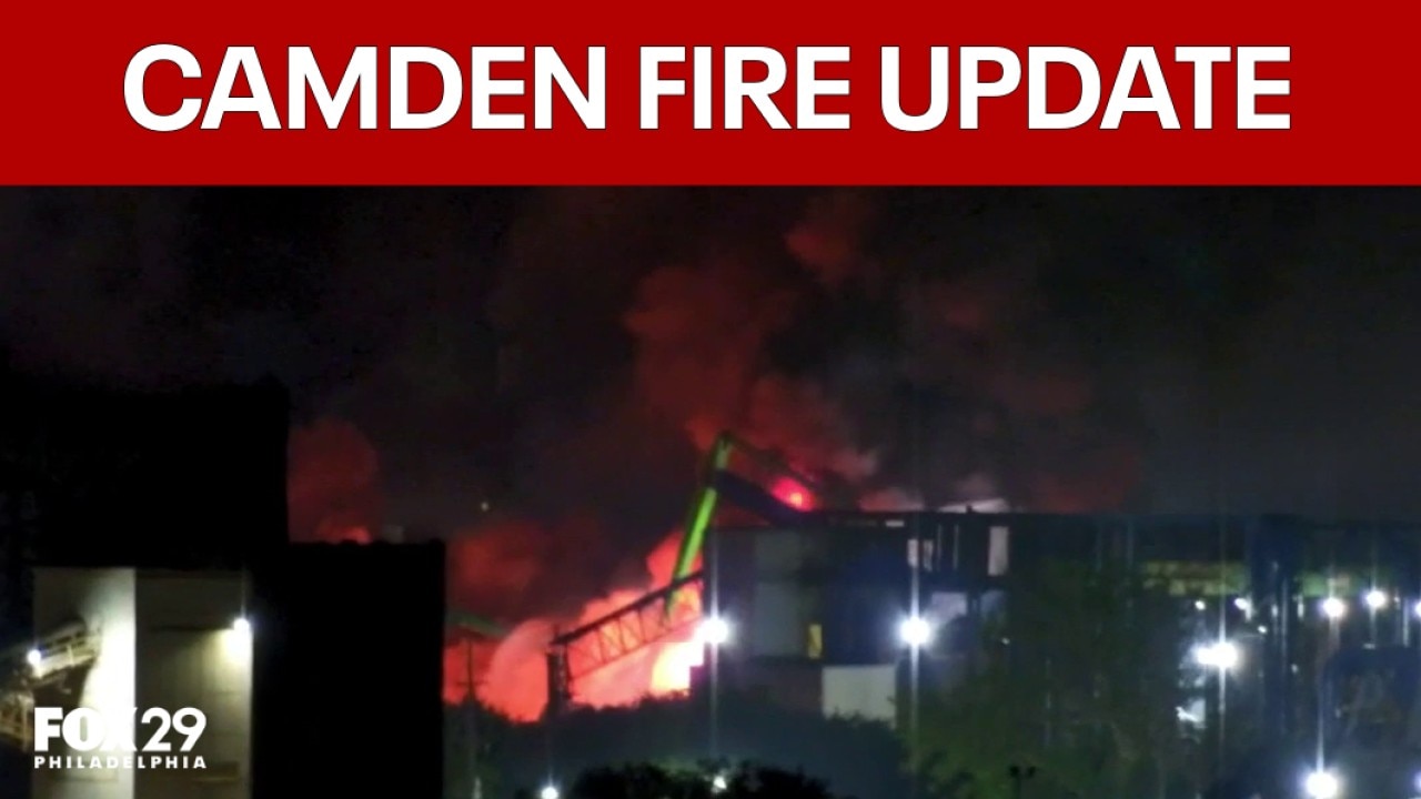Officials give update on Camden scrapyard fire