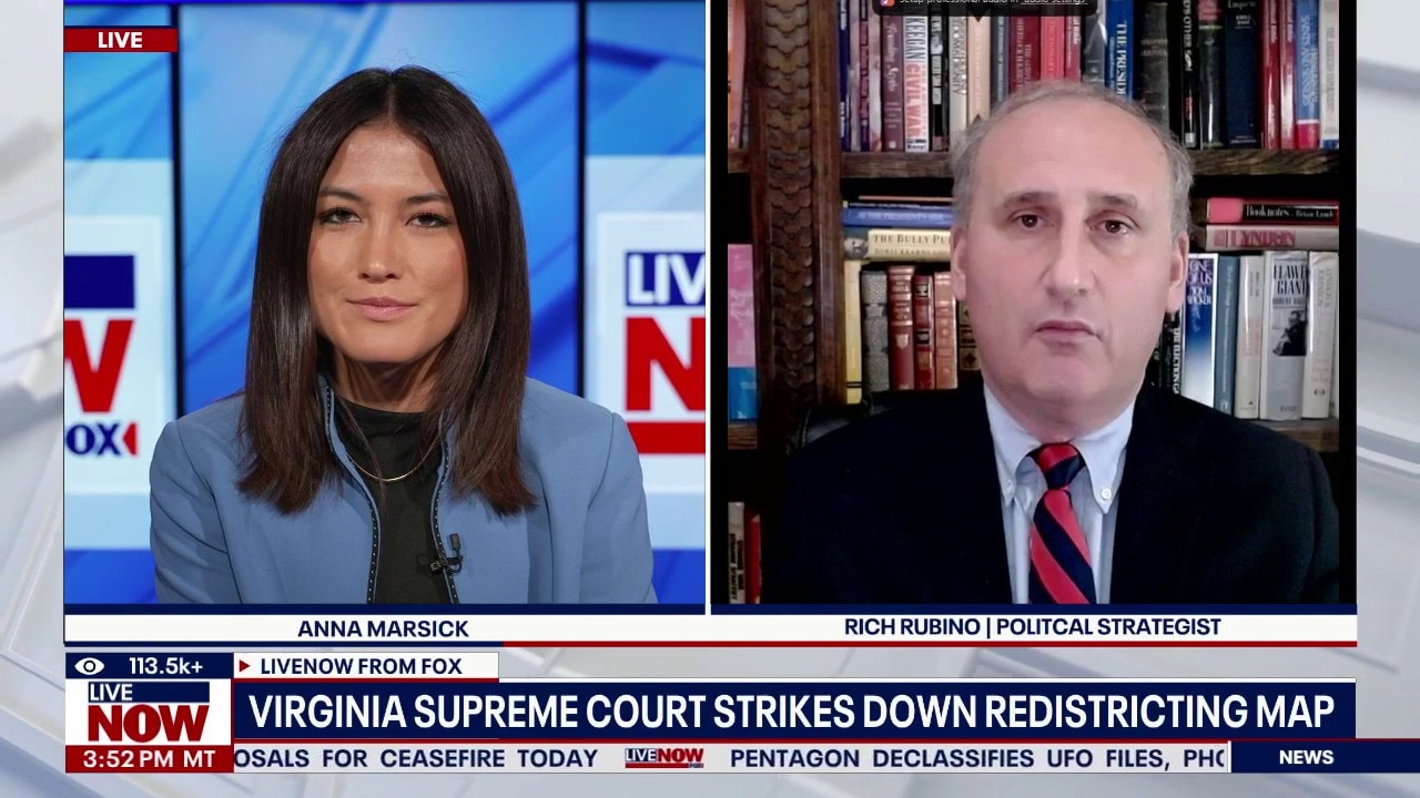 Virginia supreme court strikes down redistricting map 