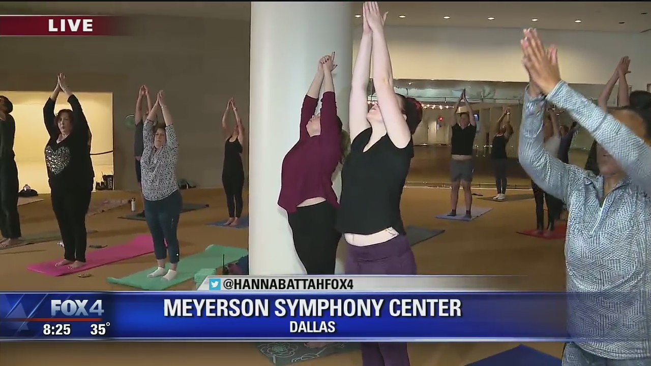 Dallas Symphony Orchestra offers free yoga classes