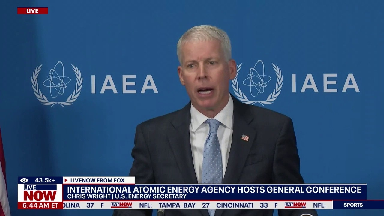 Sec. Wright talks Iran conflict at IAEA conference