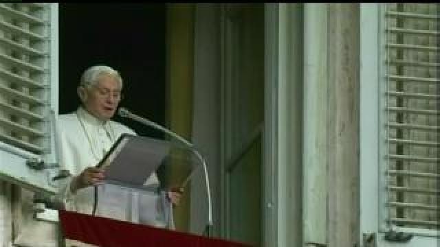 Parishioners react to Pope Benedict retirement