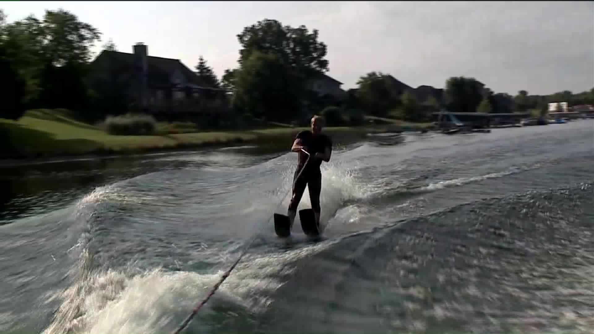 Trick skiers