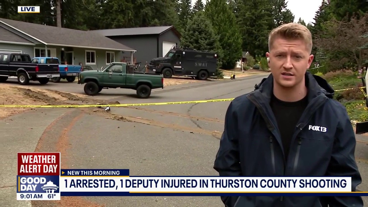 Rainier, WA: DV suspect in custody after shooting at officers in standoff