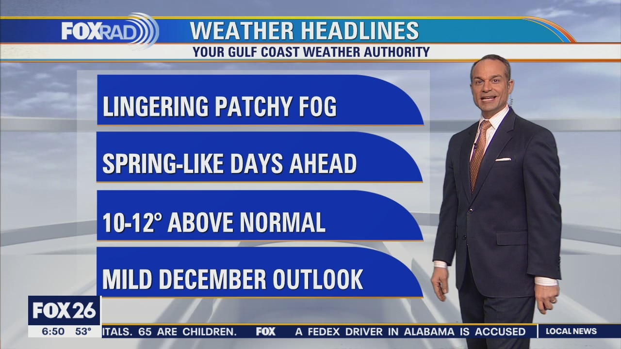 Feeling like spring in December