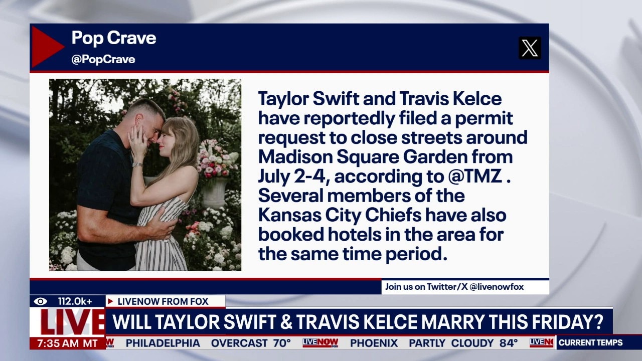 Love Story: Taylor Swift & Travis Kelce wedding