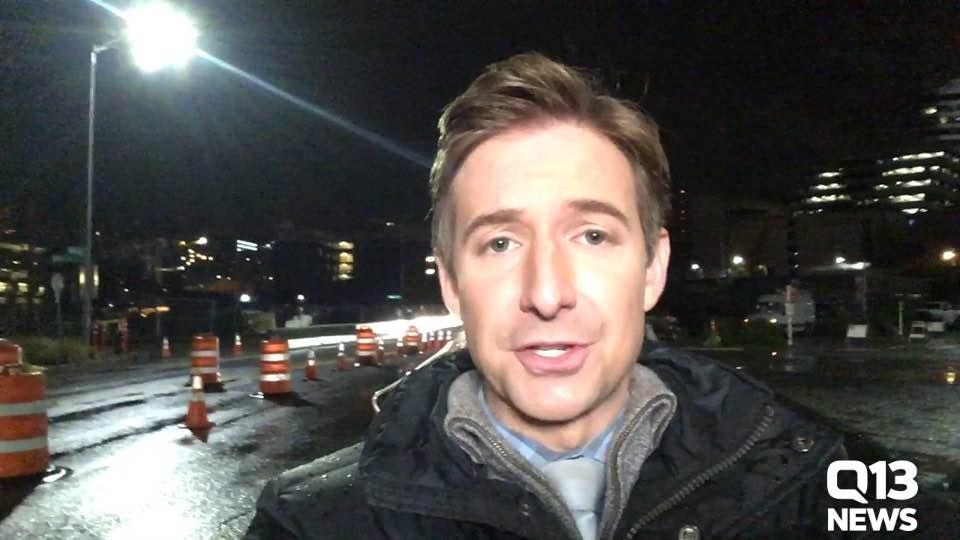 Denny way lane closures